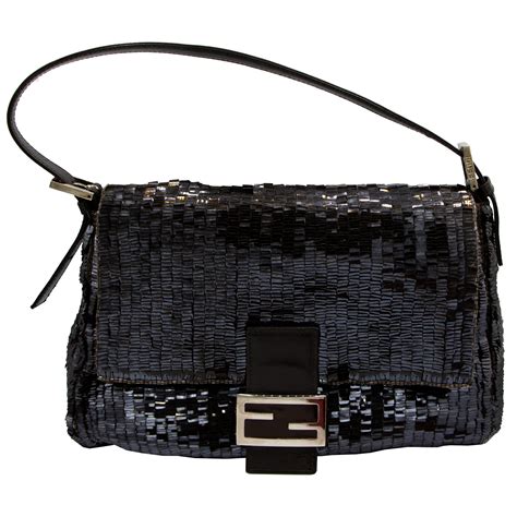 baguette fendi paillettes|fendi baguette second hand.